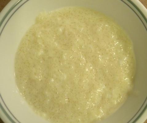 suikervrije tapioca