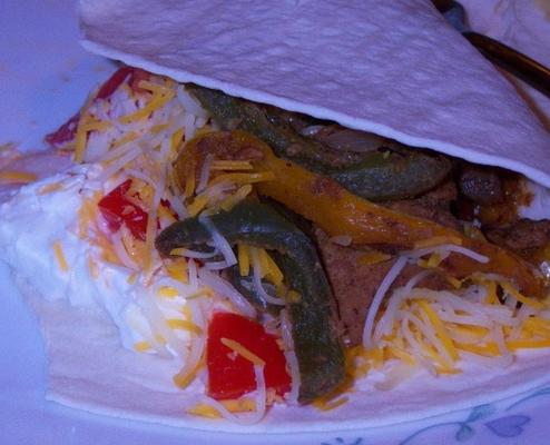 rj's chicken fajitas