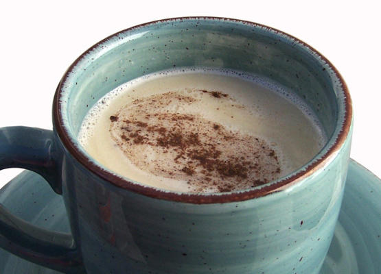 witte warme chocolademelk (snel)