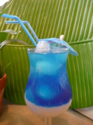 blauwe droomcocktail