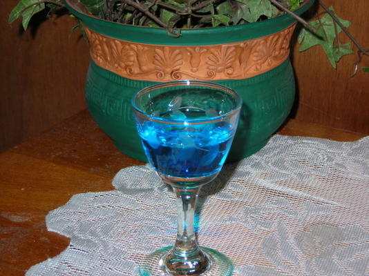 blauwe perzik