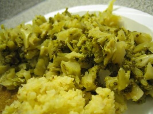 Italiaanse geïnfundeerde broccoli