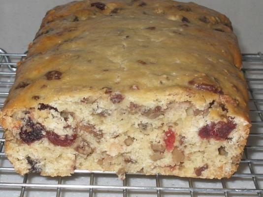 cranberry oranje brood met oranje boter