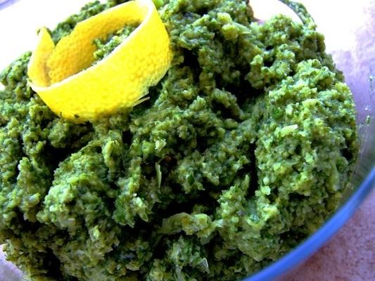 broccoli pesto voor brood of als bijgerecht