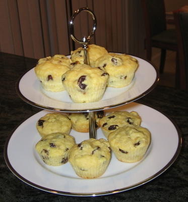 gedroogde kersen amandelmuffins