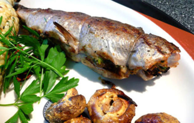 gegrilde forel florentijns