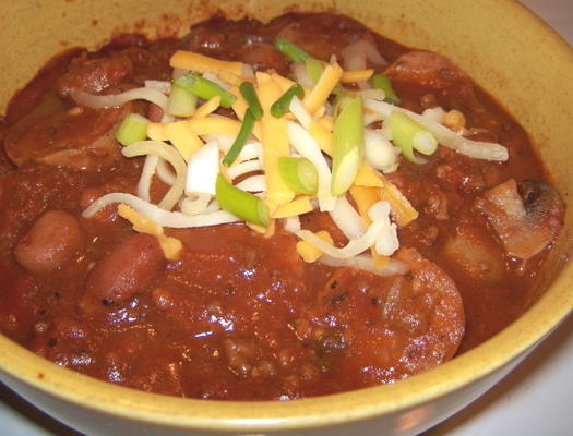 sooz's chili (gehakt en bonen)