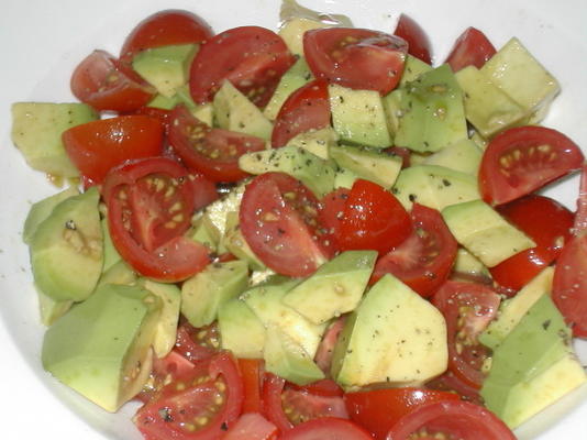 eenvoudige avocado salsa