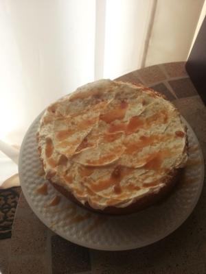 caramel layer cake (licht)