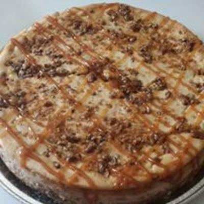 boter pecannoten karamel cheesecake