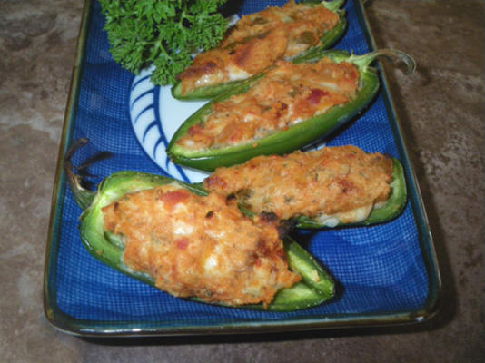 gevulde jalapeno pepers