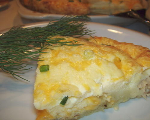 korstloze zalmquiche