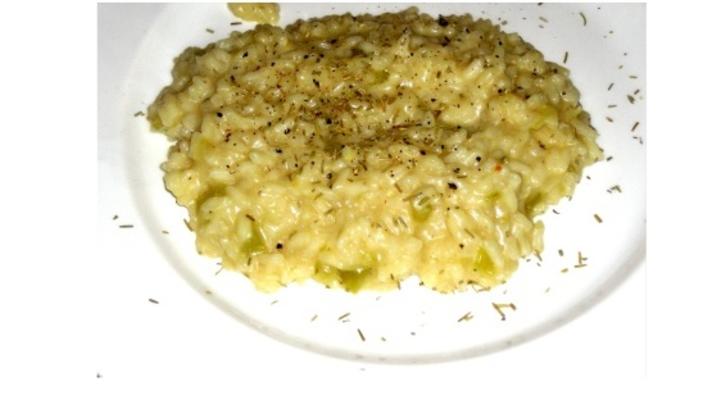 lente risotto met sjalotten en citroen