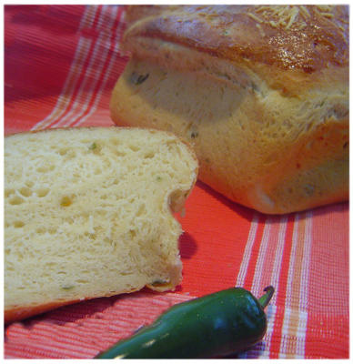 Cheddar jalapeno brood