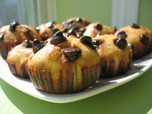 chocolade crumble muffins