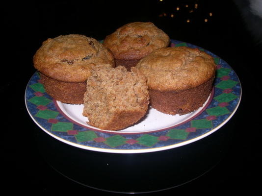 makkelijke muffins met rozijnenzemelen
