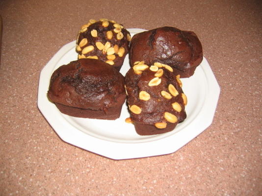 chocolade banaan minibroodjes