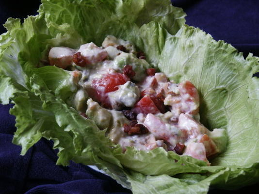 breng de bacon tomatensalade naar huis