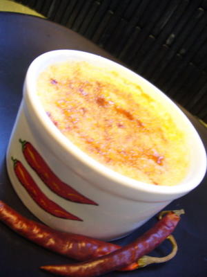 gember chili creme brulee