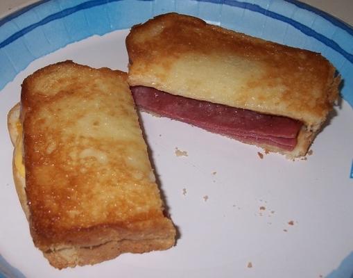 bbq beef oven tosti sandwich
