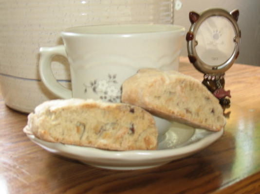 magere hazelnootcappuccino biscotti