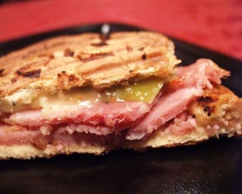 ham en peper jack panini