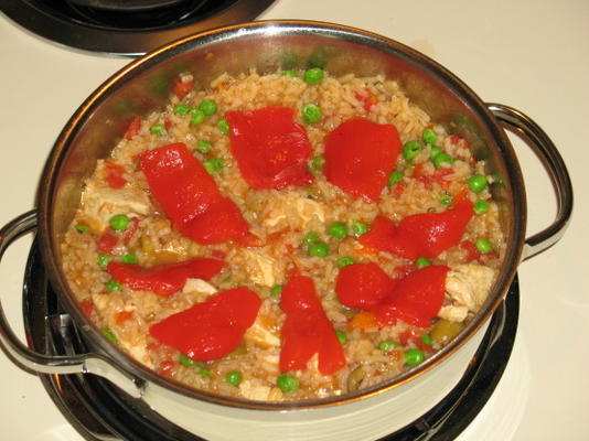 heerlijke kip paella