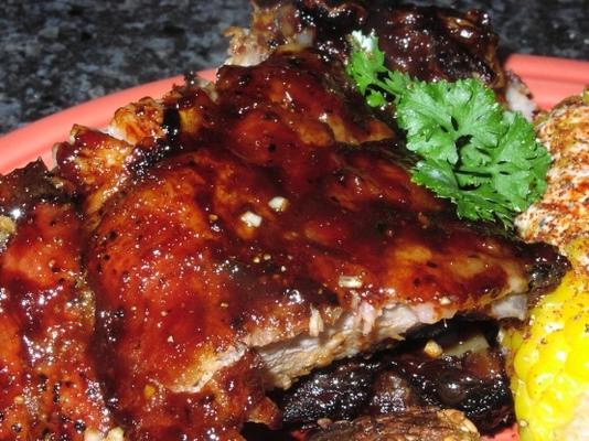 vijf spice spareribs met hoisin-honing glazuur