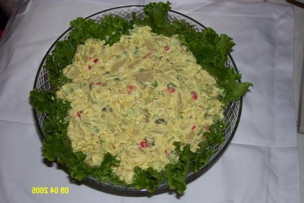 De aardappelsalade van luby's cafetaria