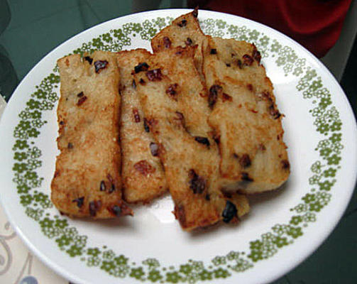 lo-bak gaan - Chinese radijscakes