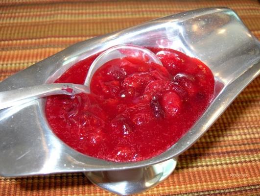 cranberry limoensaus