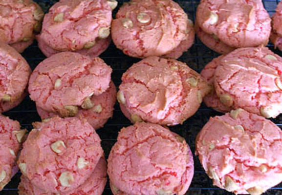 roze koekjes
