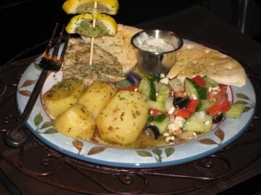 griekse kipfilet souvlaki