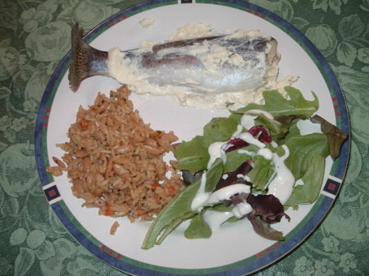 bbq'd forel door een echte oregoniaan