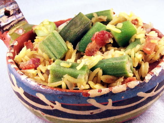 okra pilau