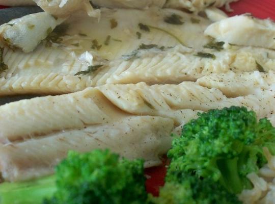 gegrilde citroenforel