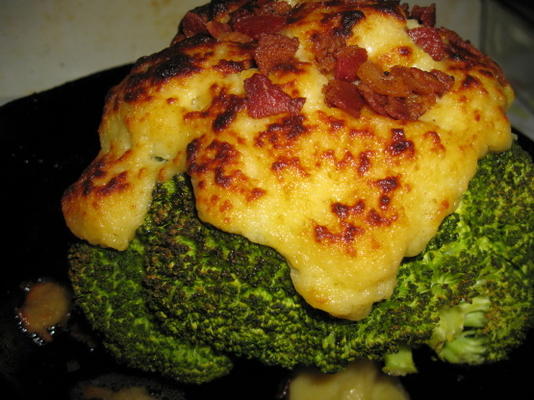 broccoli met kaas en spek