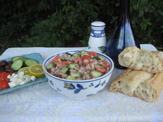 fasolia piaz (bonen salade)