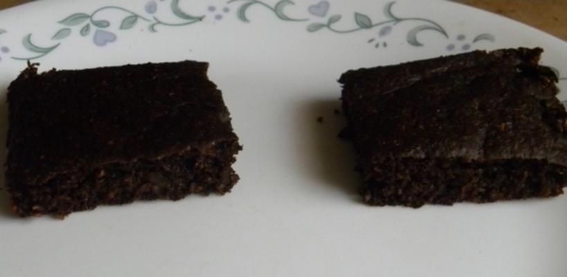 ana gourmet: rijke chocolade volkoren brownies