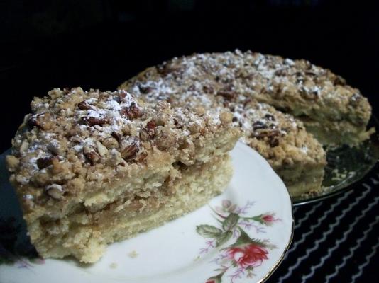 pecan streusel koffie cake