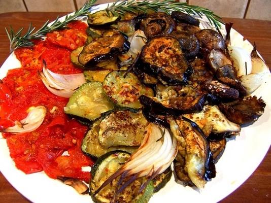mediterrane groente bakken