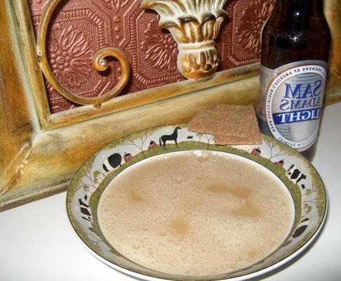 warme biersoep (heisse biersuppe)