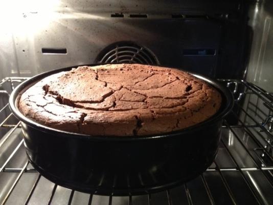 nigella lawson chocolate chestnut cake (glutenvrij)