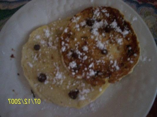 bisquick-bananenpannenkoekjes (chocola ?!)