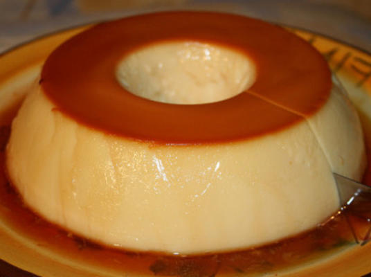 gemakkelijk creme caramel (pudim de leite condensado)