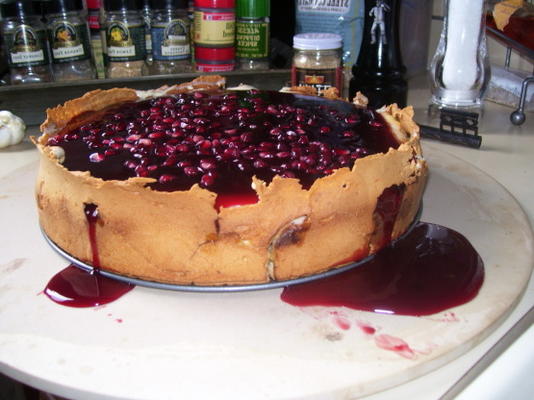 granaatappel cheesecake