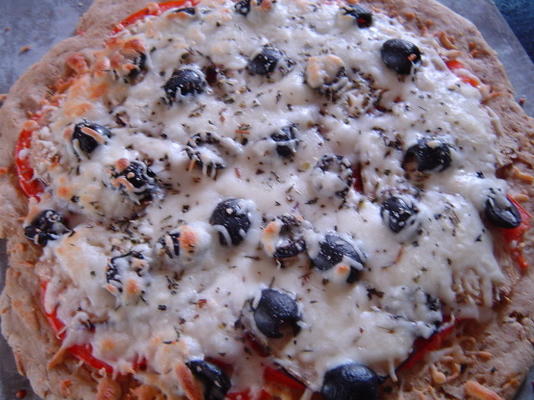 2 minuten pizza of gebak korst