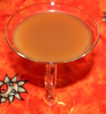 caramel apple cider martini