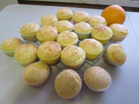 muffins van sinaasappelsap