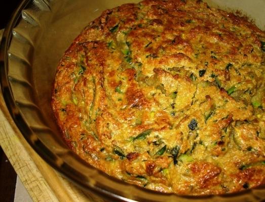 lichte zuidoost-aziatische courgette bakken